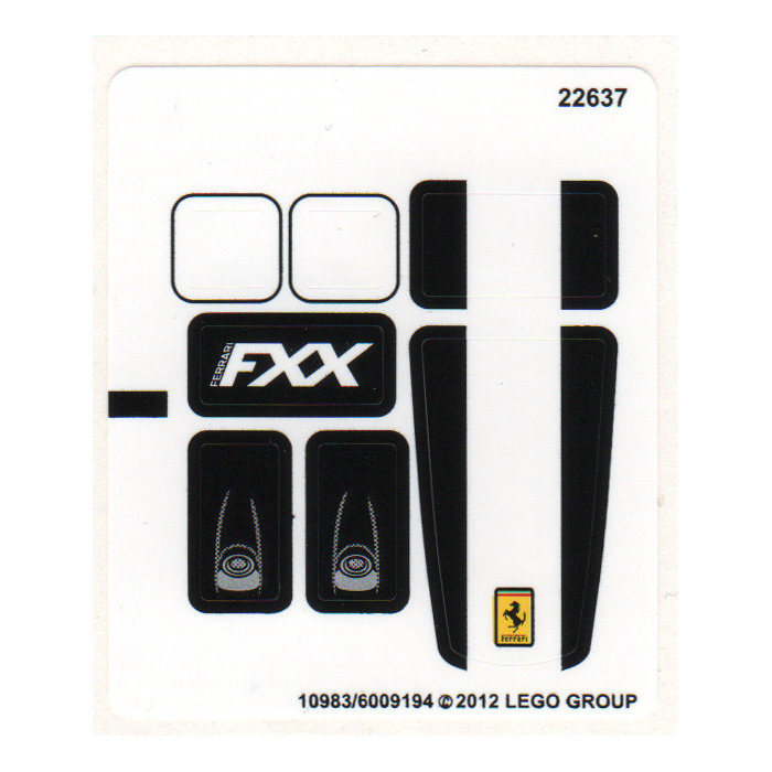 LEGO Sticker Sheet for Set 30195 (10983)