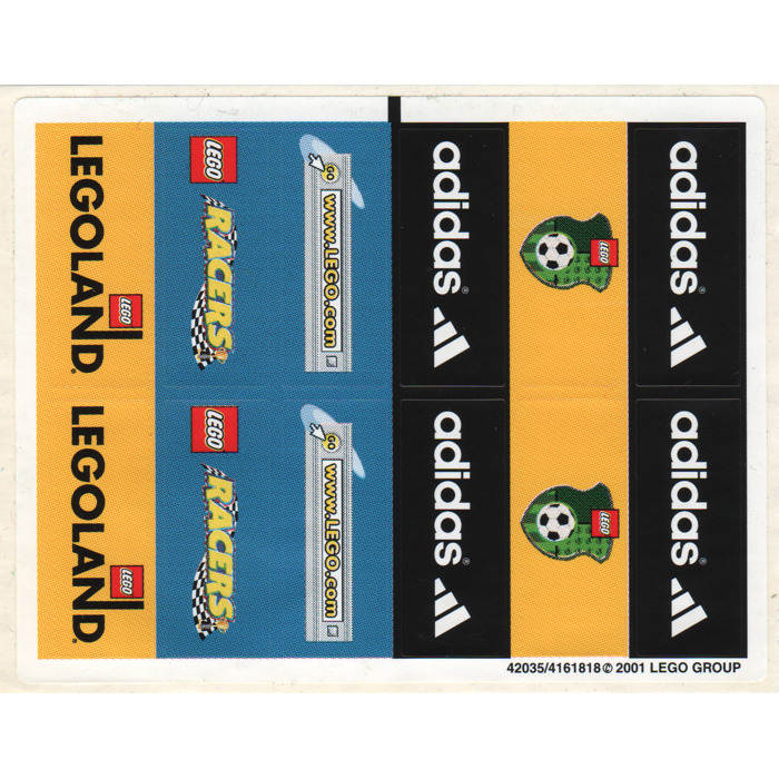 LEGO Sticker Sheet for Set 3421 (42035)