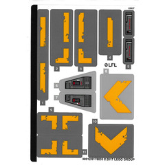 LEGO Sticker Sheet for Set 75171 (30912)
