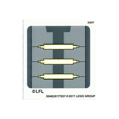 LEGO Sticker Sheet for Set 75169 (30482)