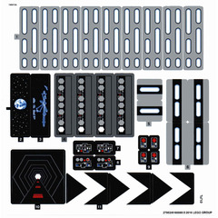 LEGO Sticker Sheet for Set 75159 (27953)