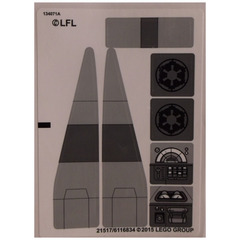 LEGO Sticker Sheet for Set 75106 (21516 / 21517)