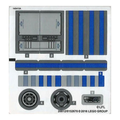 LEGO Sticker Sheet for Set 75149 (26812 / 26813)