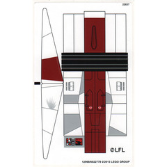 LEGO Sticker Sheet for Set 75003 (12968)