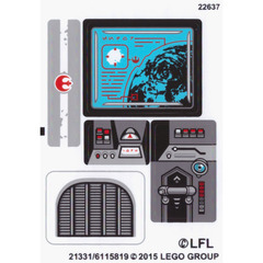 LEGO Sticker Sheet for Set 75094 (21331)