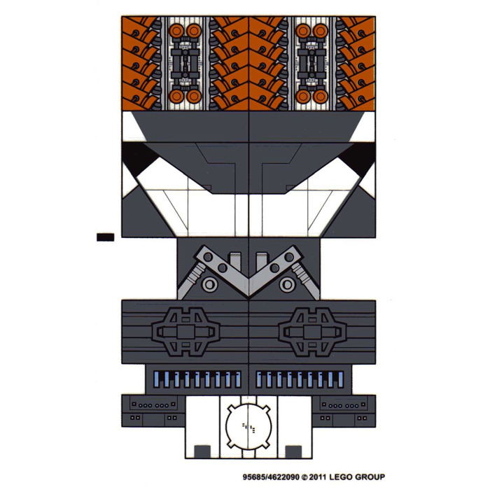 LEGO Sticker Sheet for Set 7961 (95685)