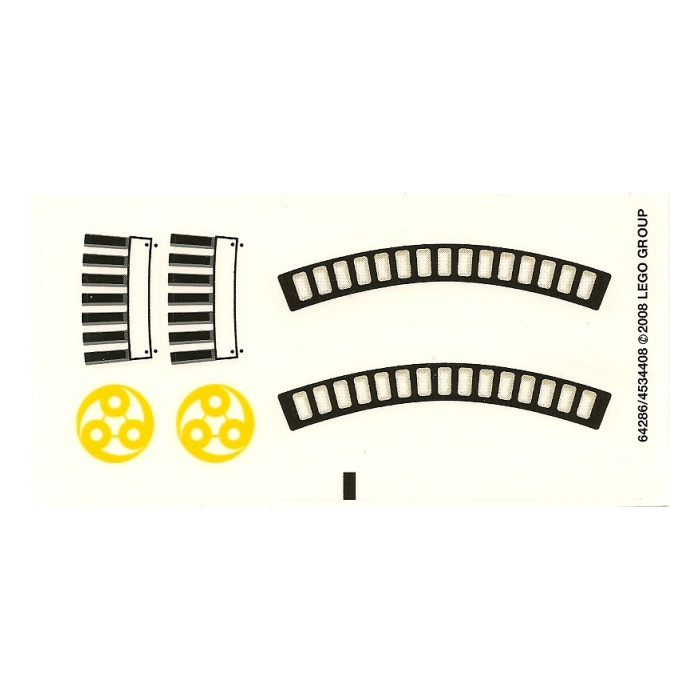 LEGO Sticker Sheet for Set 7678 (64286)