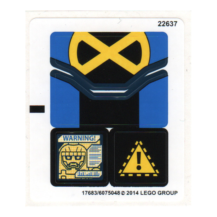 LEGO Sticker Sheet for Set 76022 (17683 / 17685)