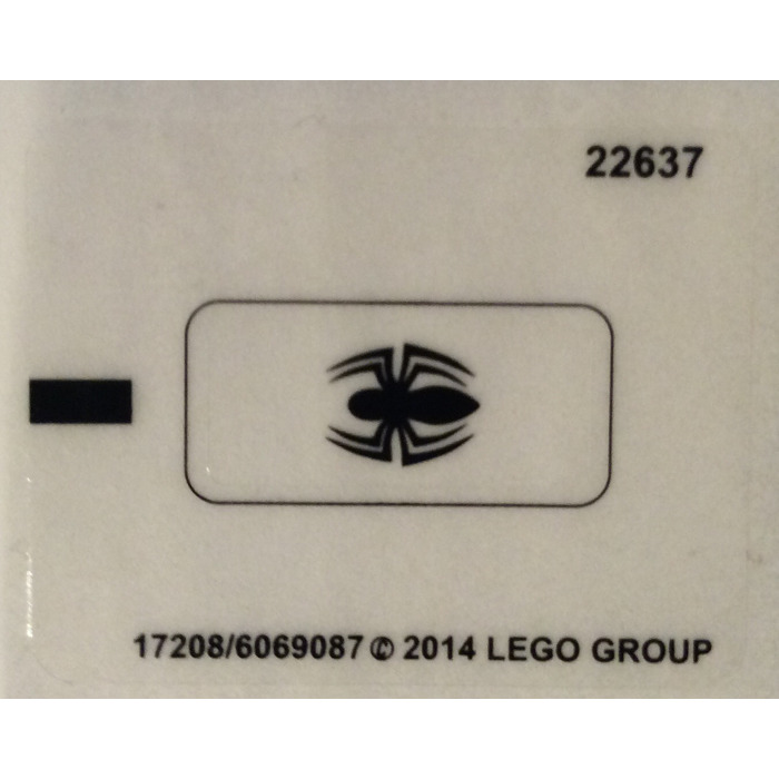 LEGO Sticker Sheet for Set 76014 (17208)