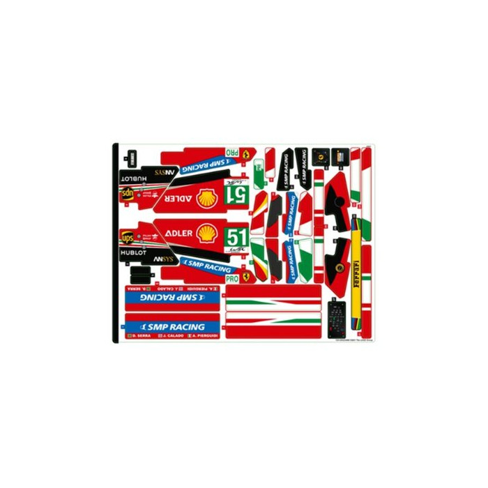 LEGO Sticker Sheet 1 for Set 42125 (72212)