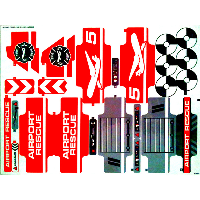 LEGO Sticker Sheet for Set 42068 (25652)