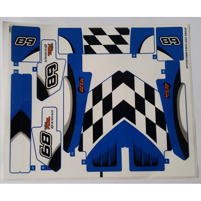 LEGO Sticker Sheet for Set 42045 (24731)