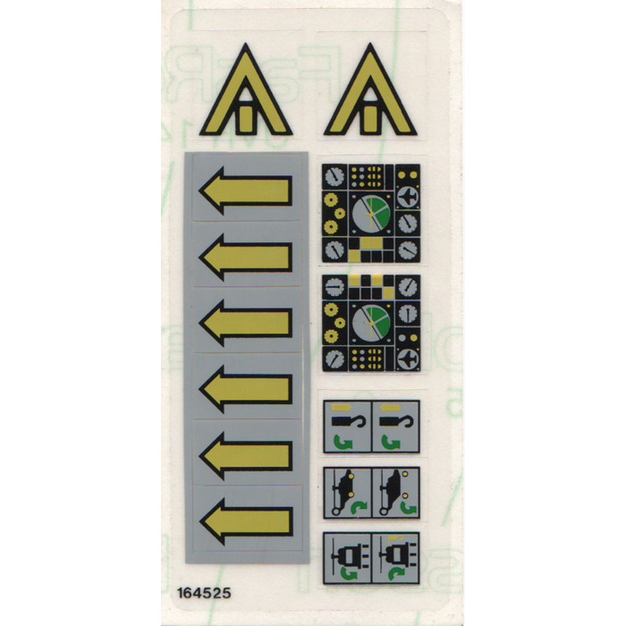 LEGO Sticker Sheet for Set 8856