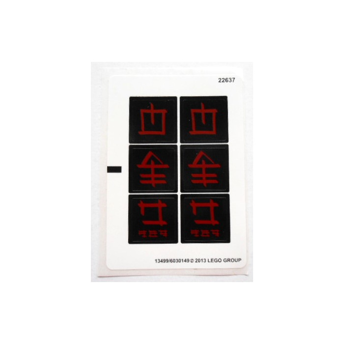LEGO Sticker Sheet for Set 79101 (13499)