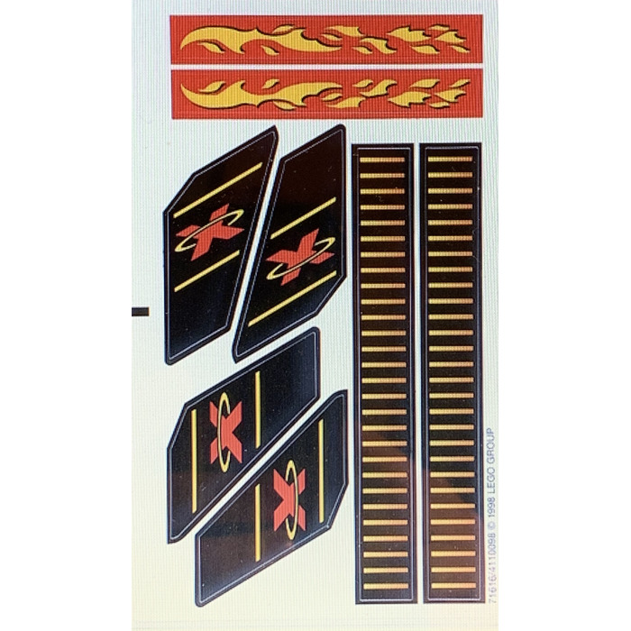 LEGO Sticker Sheet for Set 6580 (71616)