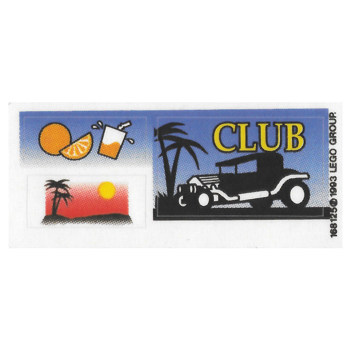 LEGO Sticker Sheet for Set 6561