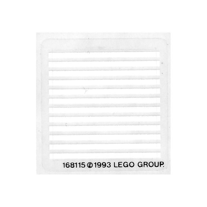 LEGO Sticker Sheet for Set 6666 (168115)