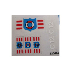 LEGO Sticker Sheet for Set 6353