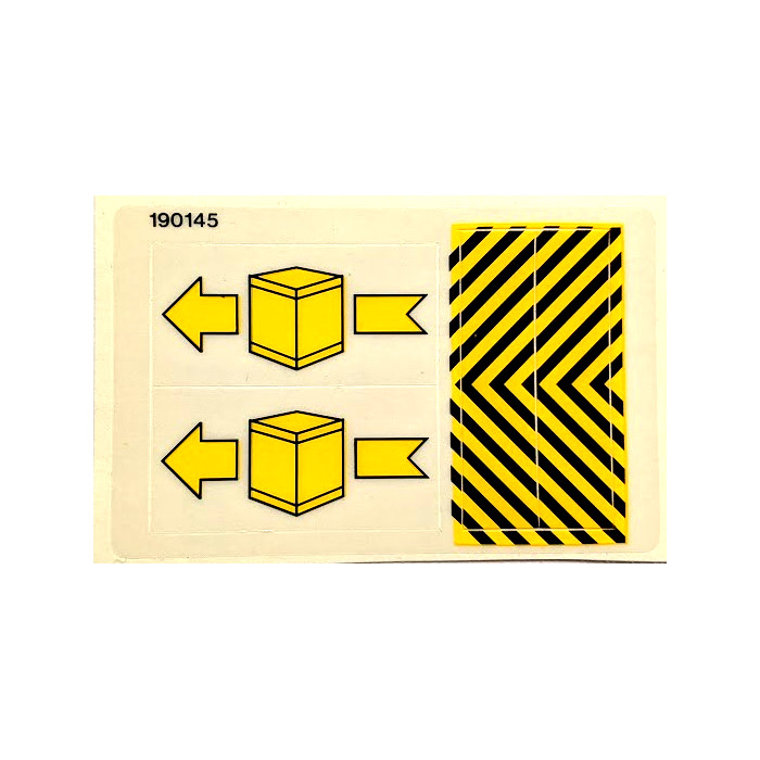LEGO Sticker Sheet for Set 6361