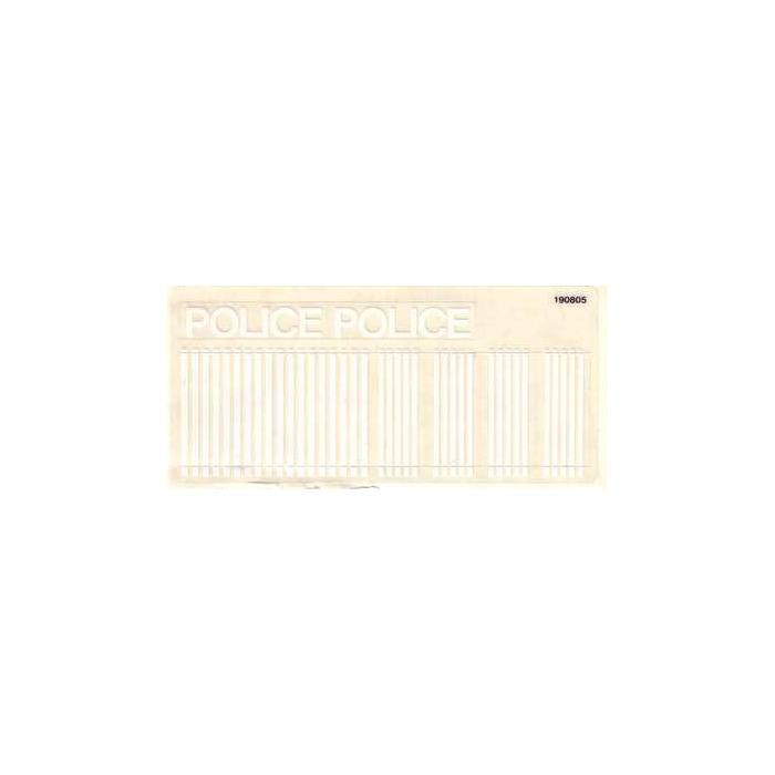 LEGO Sticker Sheet for Set 6386
