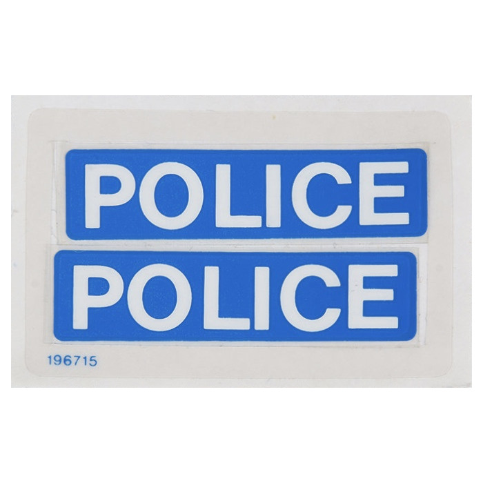 LEGO Sticker Sheet for Set 6450