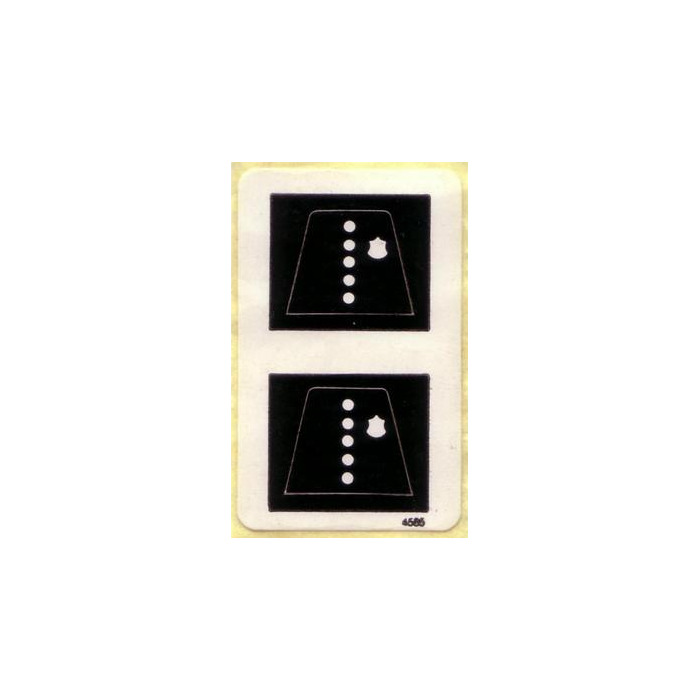 LEGO Sticker Sheet for Set 540-2 / 644-2 / 709-1