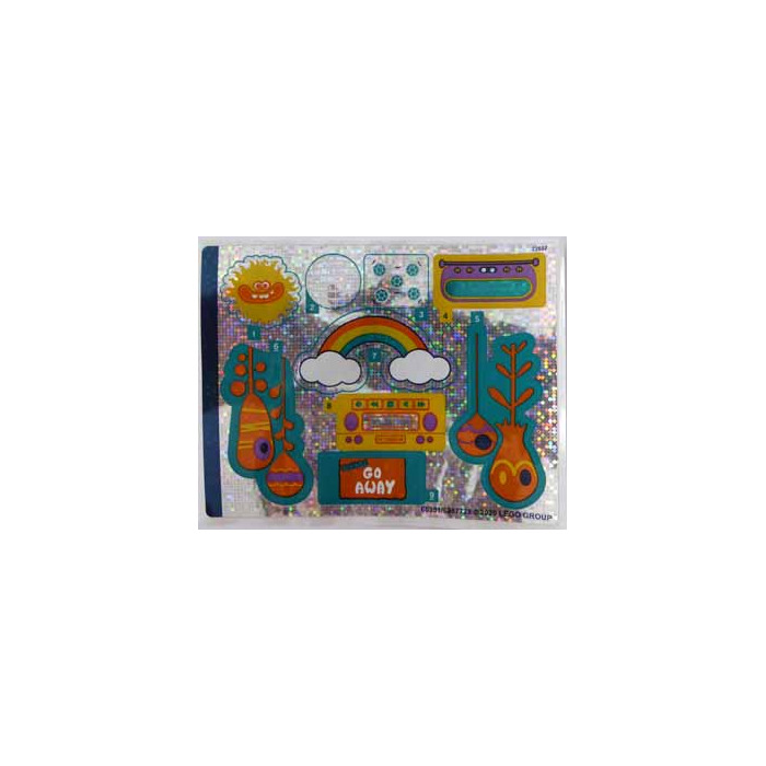 LEGO Sticker Sheet for Set 41255 (66351)