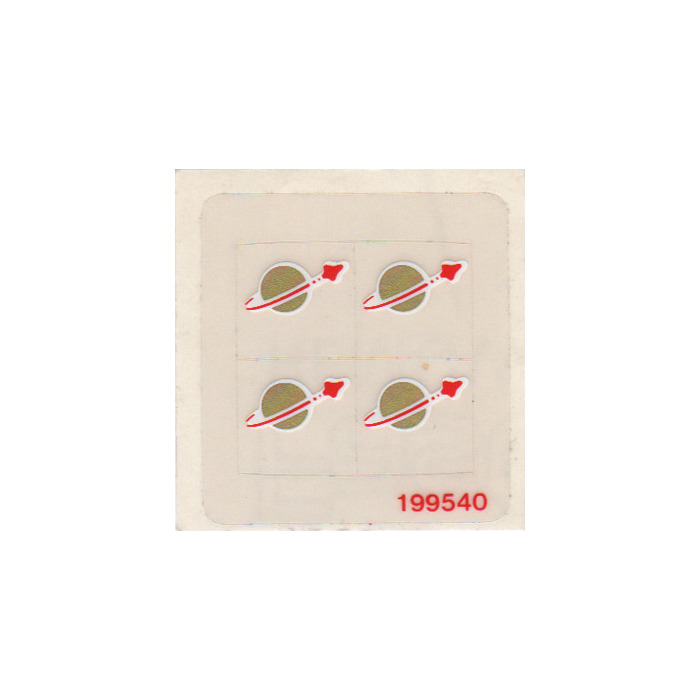 LEGO Classic Space Logos Stickersheet (199540)