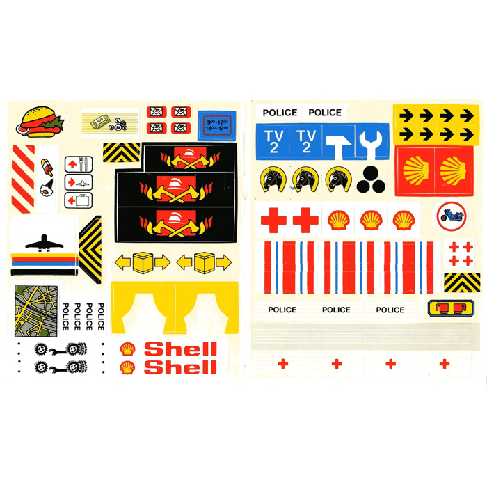 LEGO Idea Book 250 Sticker Sheet