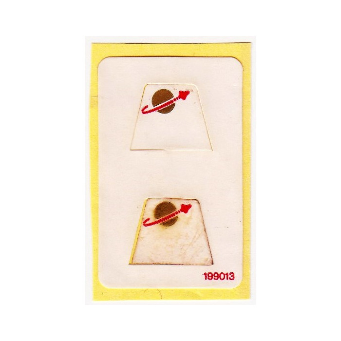 LEGO Classic Space White Torsos Stickersheet (199013)