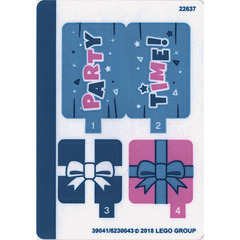 LEGO Sticker Sheet for Set 41453 (39041)