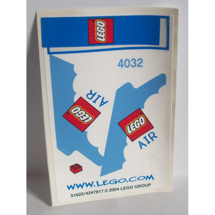 LEGO Sticker Sheet for Set 4032-1 (51625)