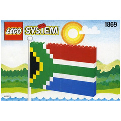 LEGO South African Flag Set 1869