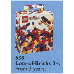 LEGO Lots of Extra Basic Bricks, 3+ Set 638