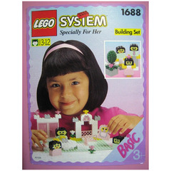 LEGO Large Play Bucket, 3+ Set 1688