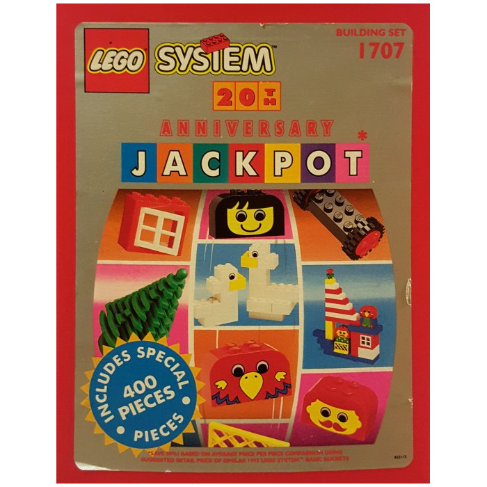 LEGO 20th Anniversary Jackpot Bucket Set 1707