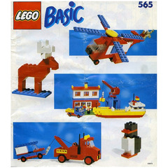 LEGO Basic Building Set, 5+ Set 565-2
