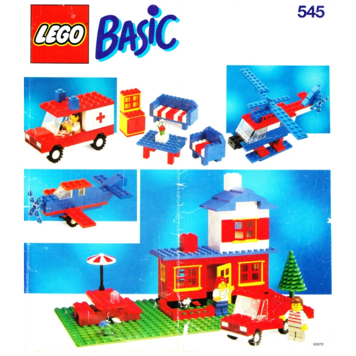 LEGO Basic Building Set, 5+ Set 545-1