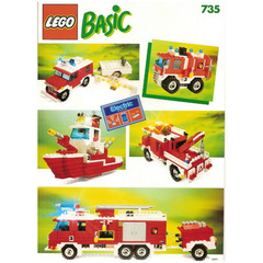 LEGO Basic Building Set, 7+ Set 735