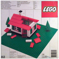 LEGO Baseplate, Green Set 813-1
