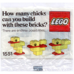 LEGO Duck Set 1551-1