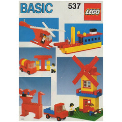 LEGO Basic Building Set, 5+ Set 537-1