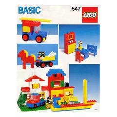 LEGO Basic Building Set, 5+ Set 547