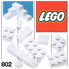LEGO Extra Bricks White Set 802-2