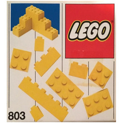 LEGO Extra Bricks Yellow Set 803-1