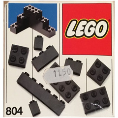 LEGO Extra Bricks Black Set 804-1