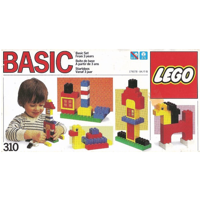 LEGO Basic Building Set, 3+ Set 310-4