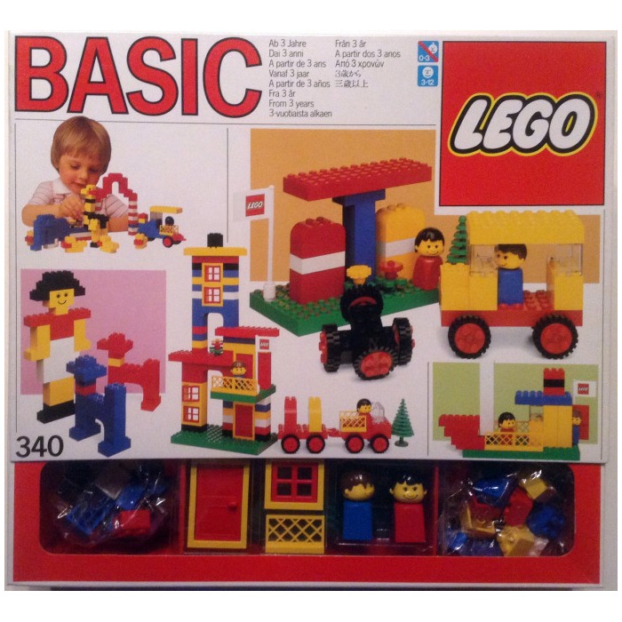 LEGO Basic Building Set, 3+ Set 340-1