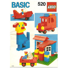 LEGO Basic Building Set, 5+ Set 520-1