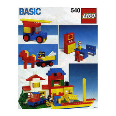 LEGO Basic Building Set, 5+ Set 540-1